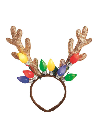 Gold Light-Up Bulb Headband