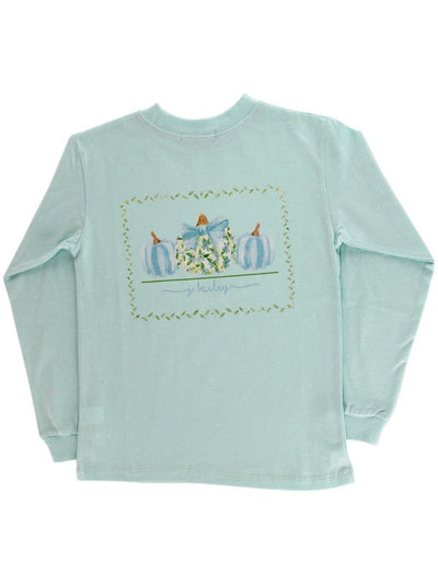PRE-ORDER L/S Girls Logo Tee - Holiday
