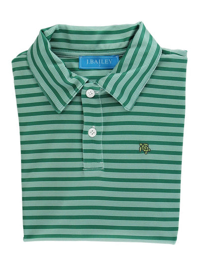 PRE-ORDER Harry L/S Striped Performance Polo