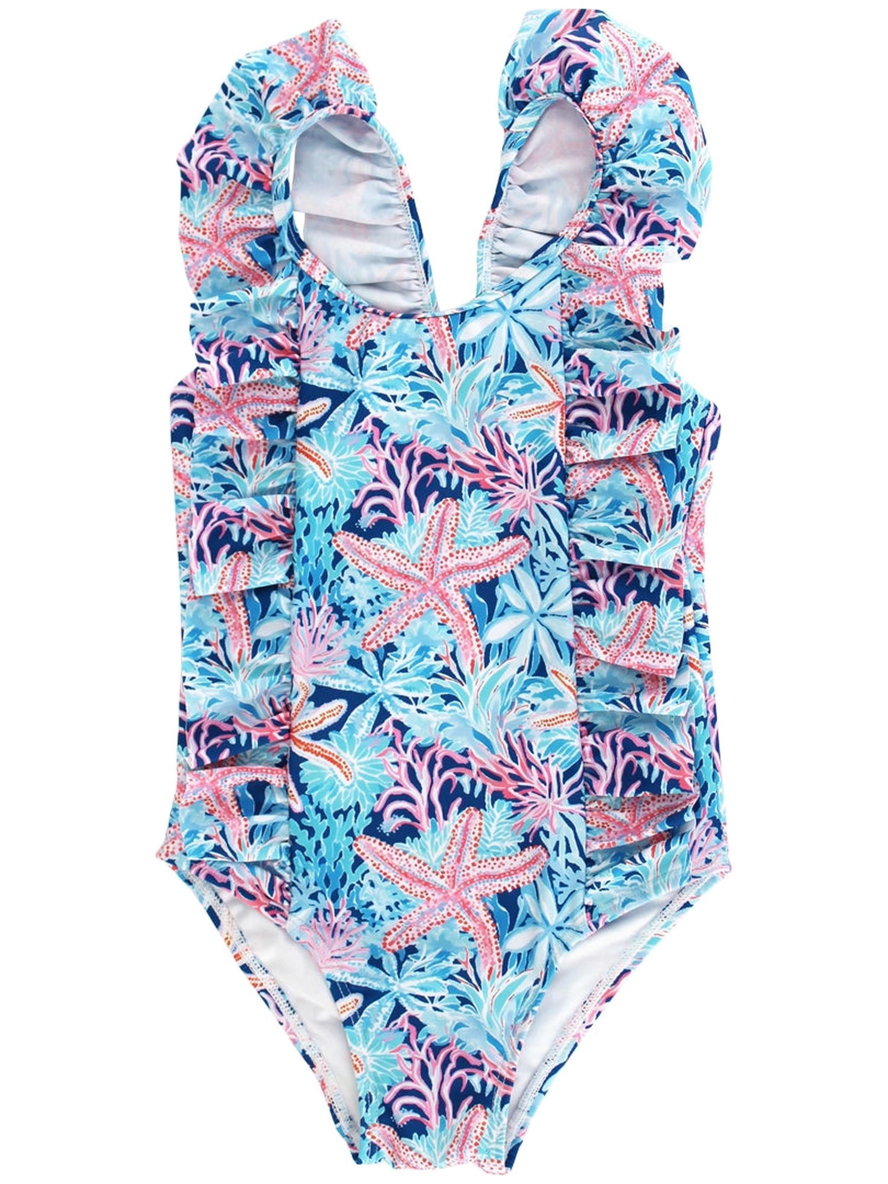 PRE-ORDER Girls Spandex Swimsuit