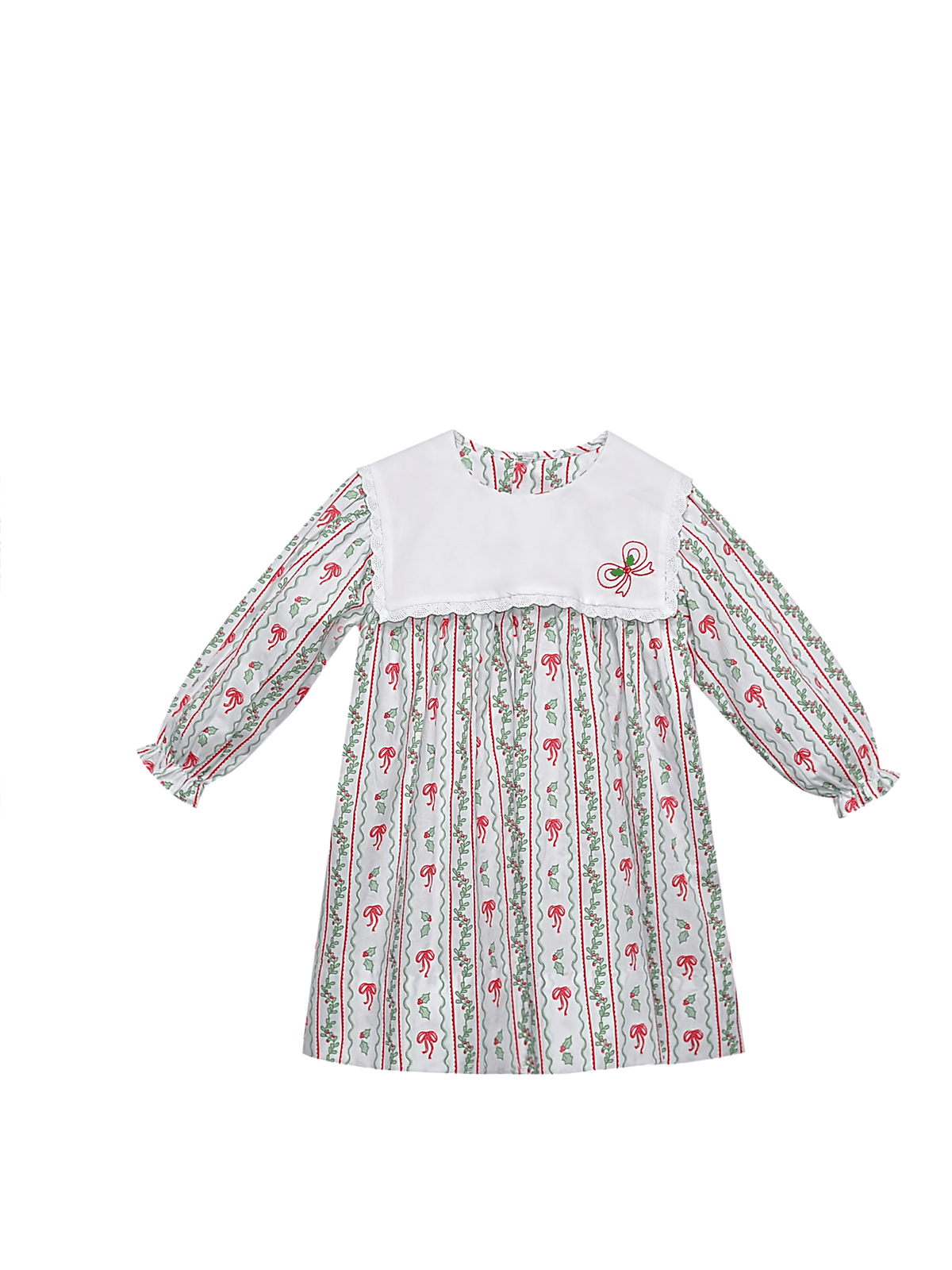 Reese Dress - Red Christmas Bow