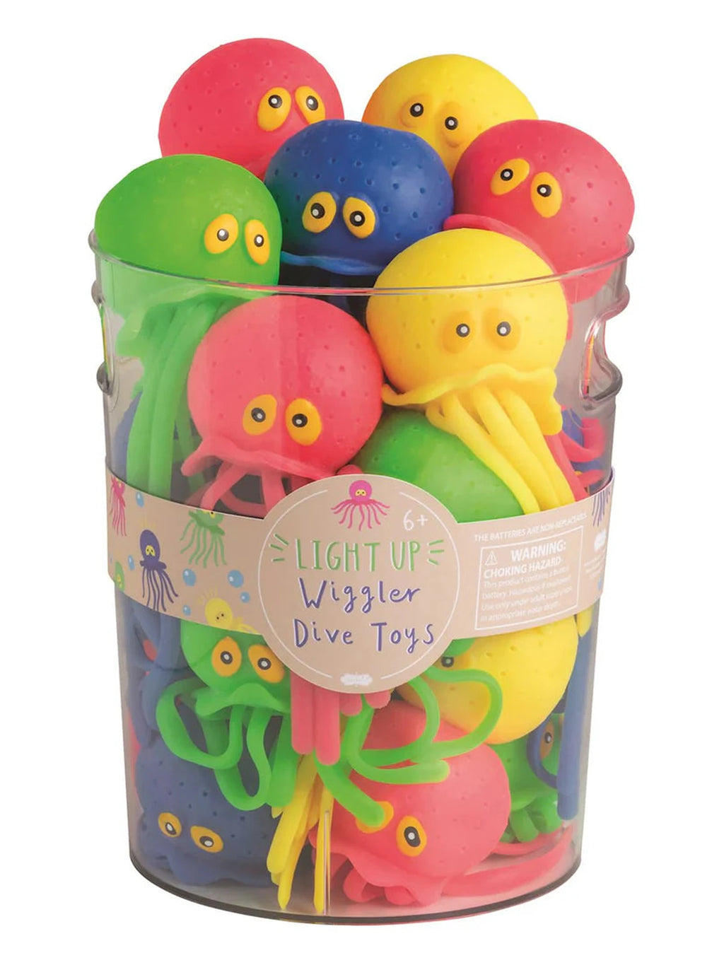 Light Up Wiggler Dive Toys