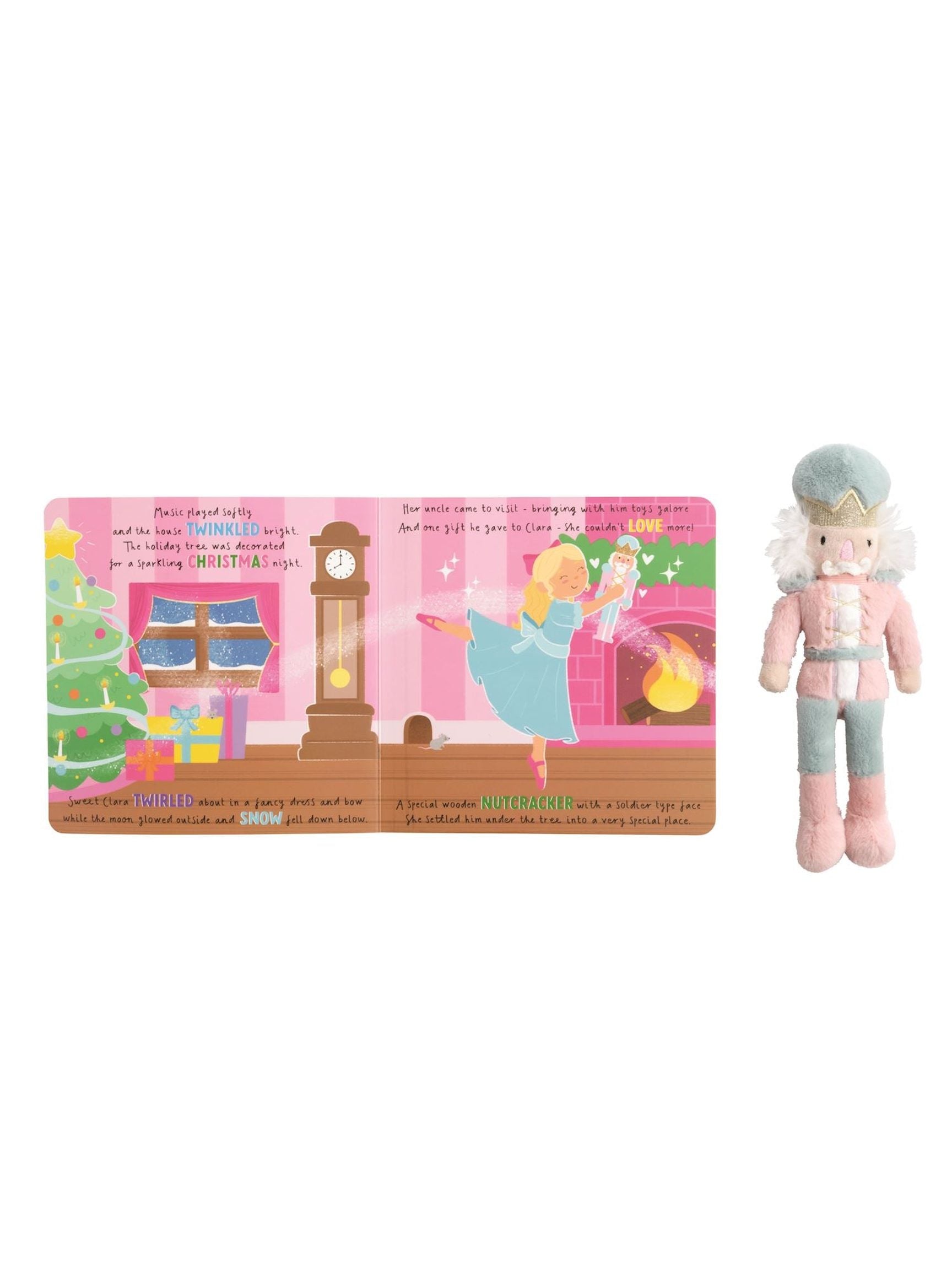 Nutcracker Book With Plush