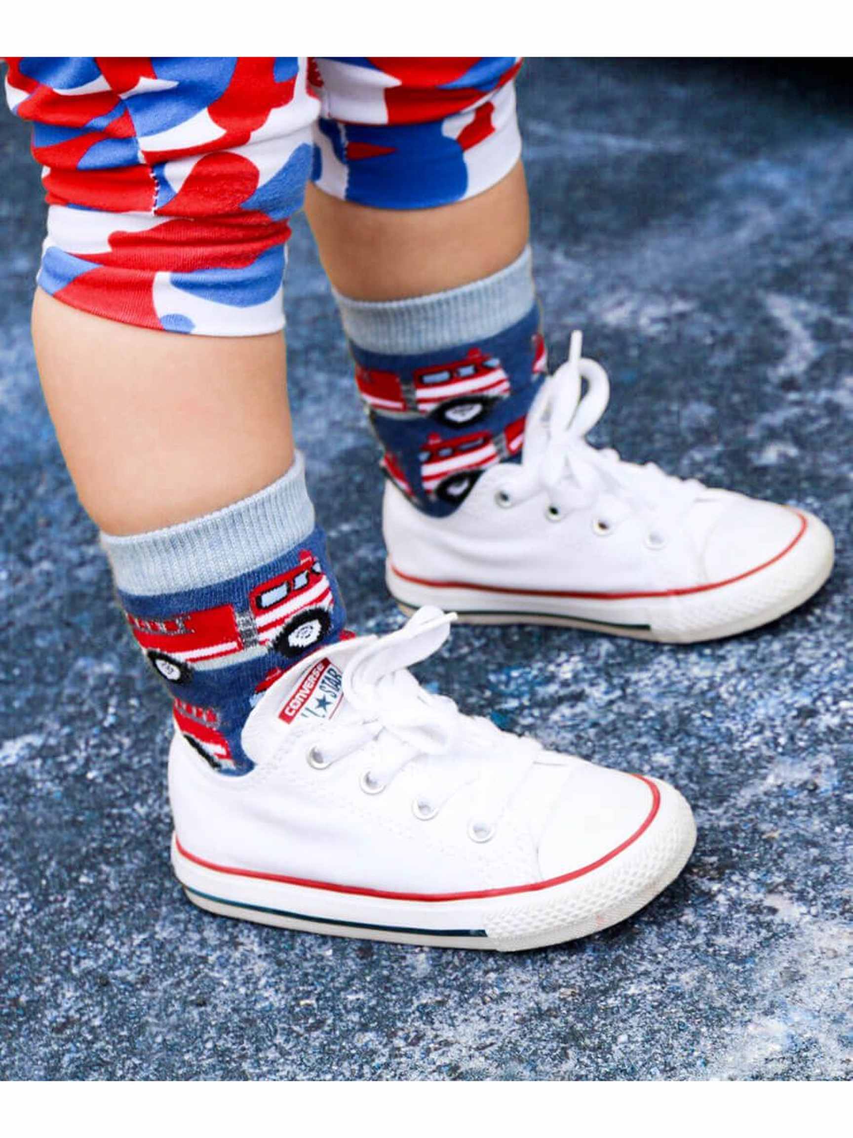Rescue Vehicles Socks - 3 pk