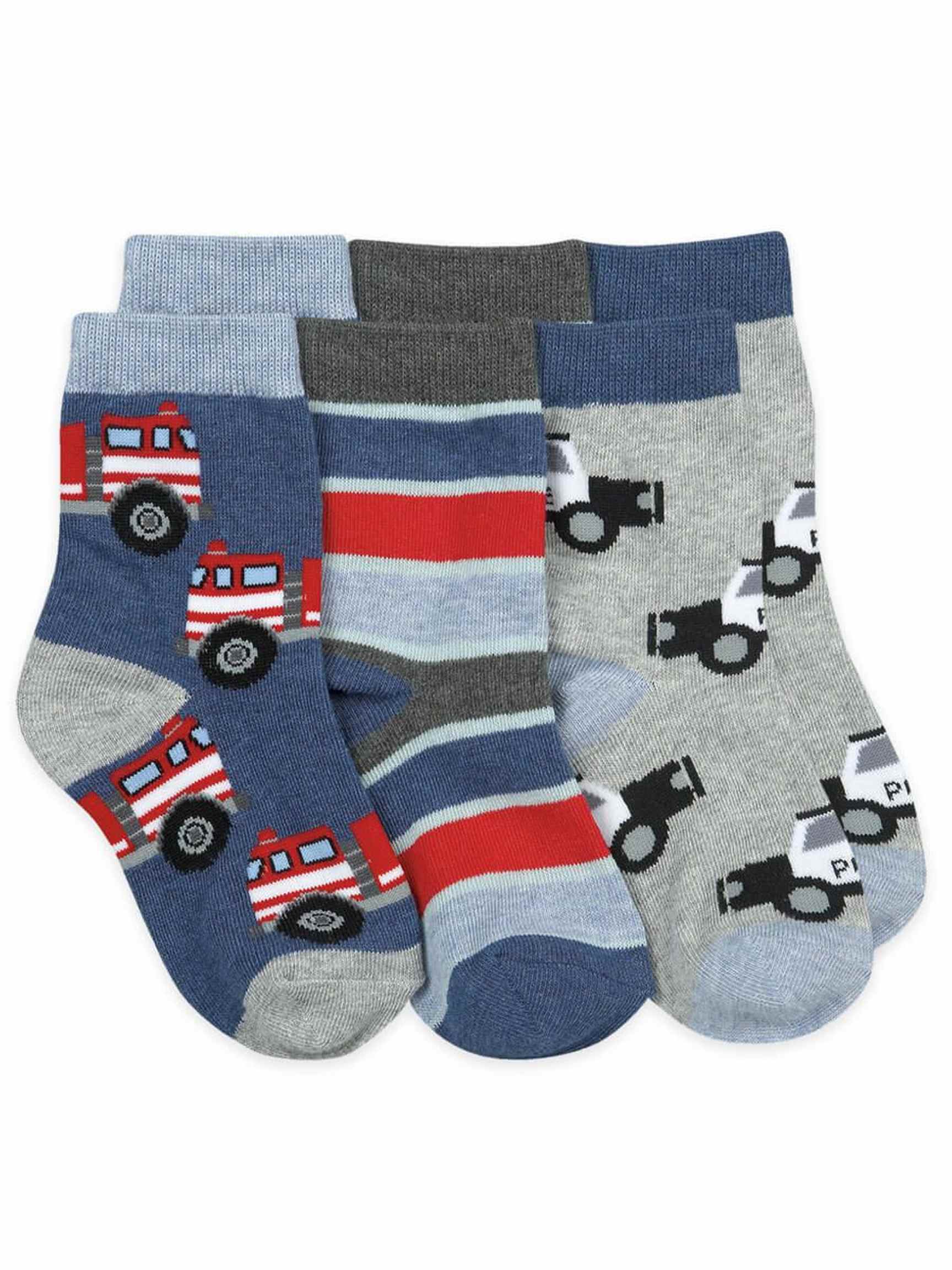 Rescue Vehicles Socks - 3 pk