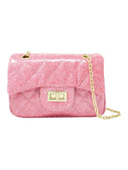 Classic Quilted Sparkle Mini Bag - Posh Tots Children's Boutique