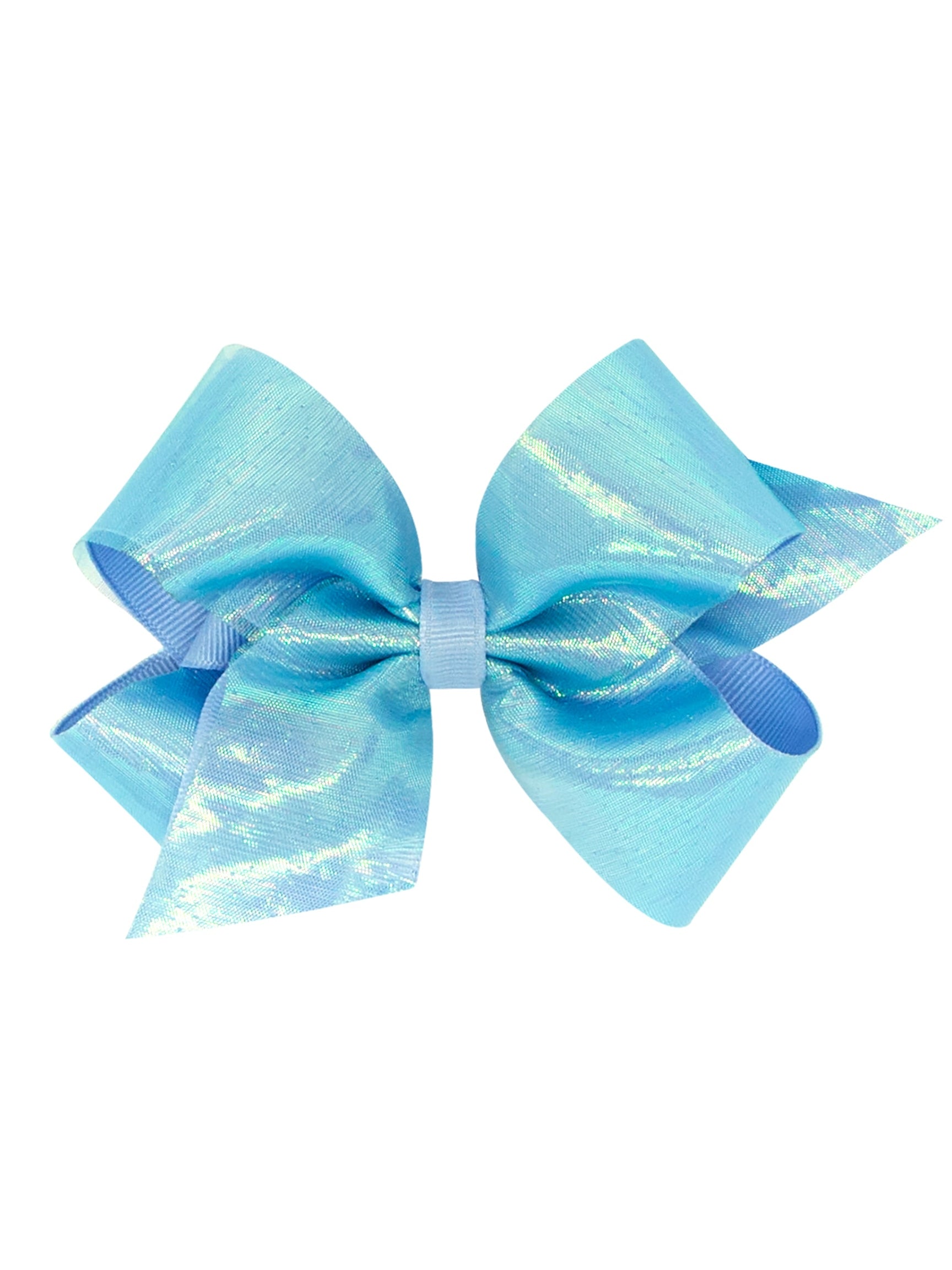 Sheer Grosgrain Overlay Bow