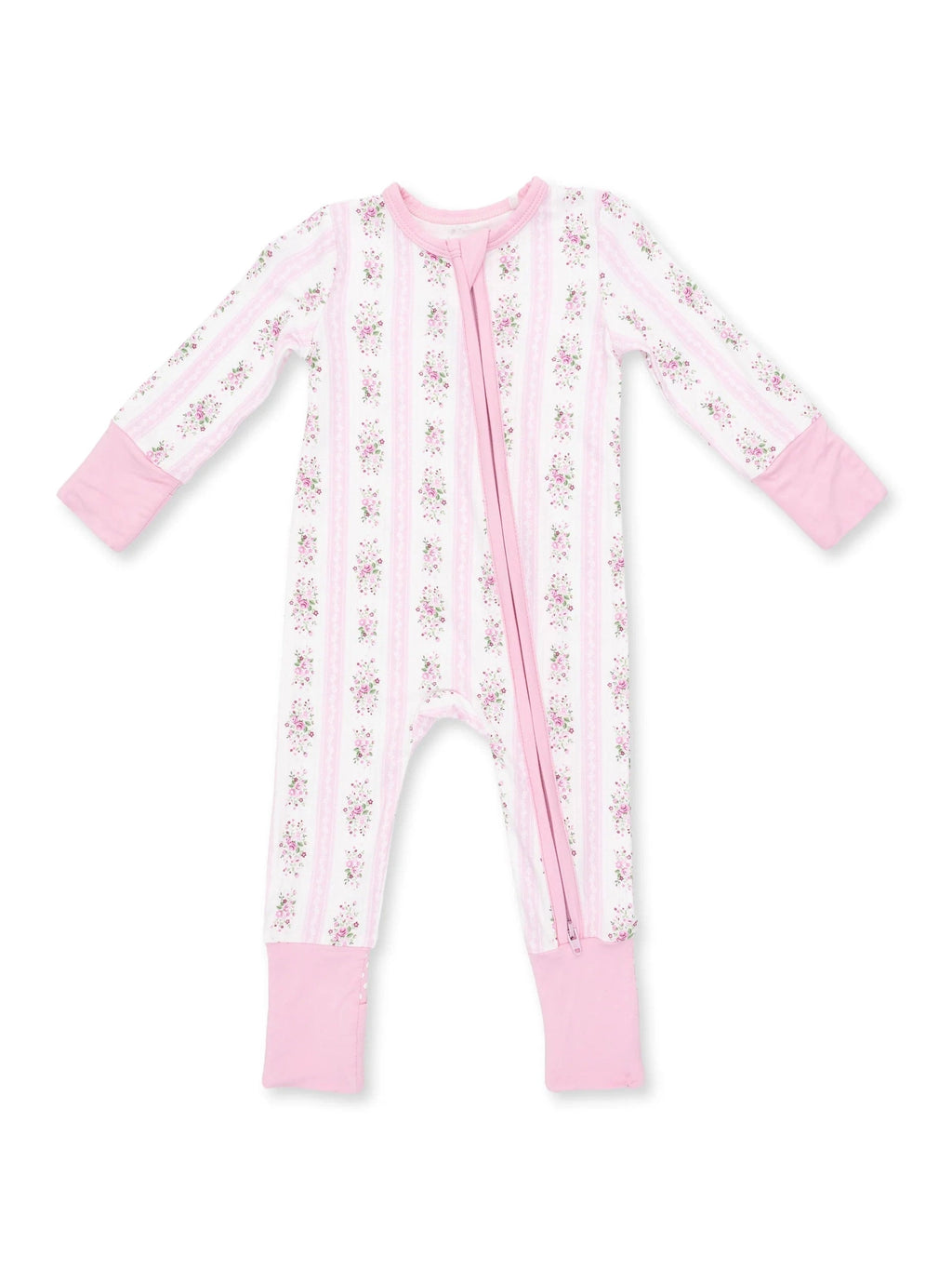 Bella Rose Stripe - Convertible Romper
