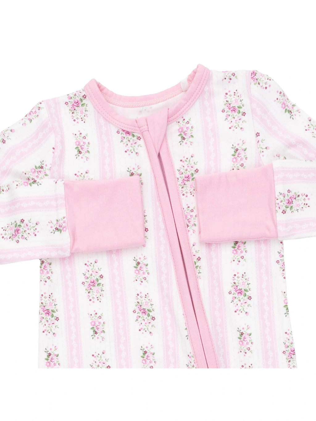 Bella Rose Stripe - Convertible Romper
