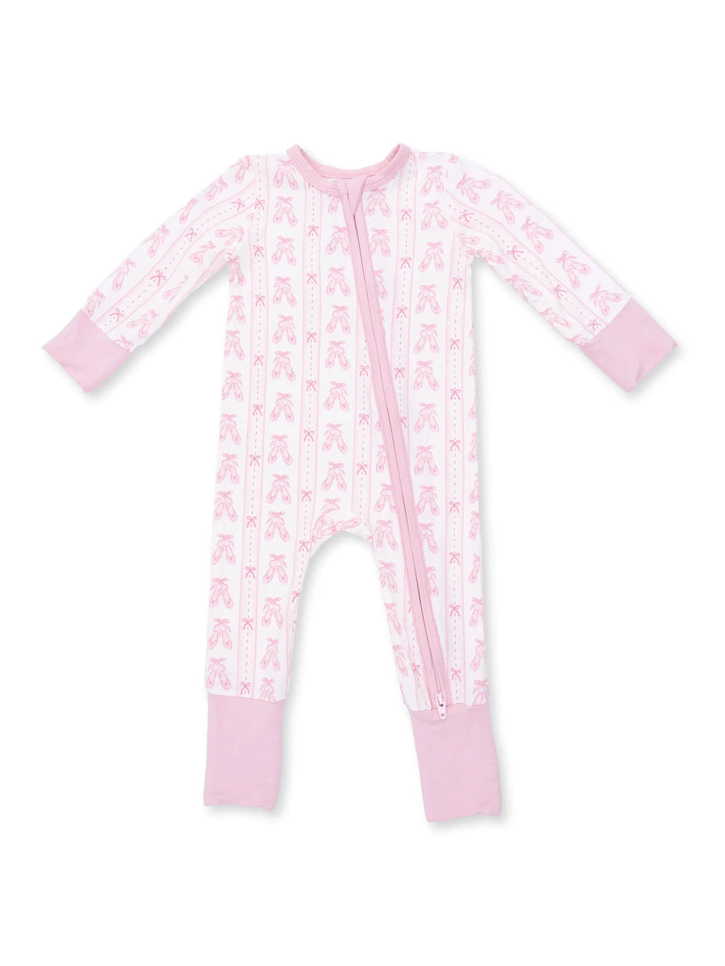 Ballet Shoes Ribbon Stripe - Convertible Romper