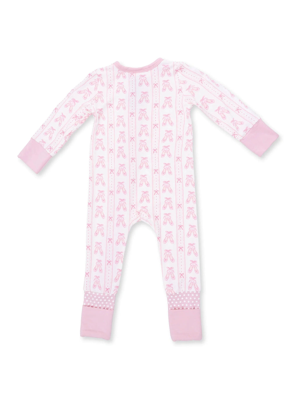 Ballet Shoes Ribbon Stripe - Convertible Romper