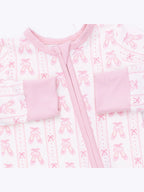 Ballet Shoes Ribbon Stripe - Convertible Romper