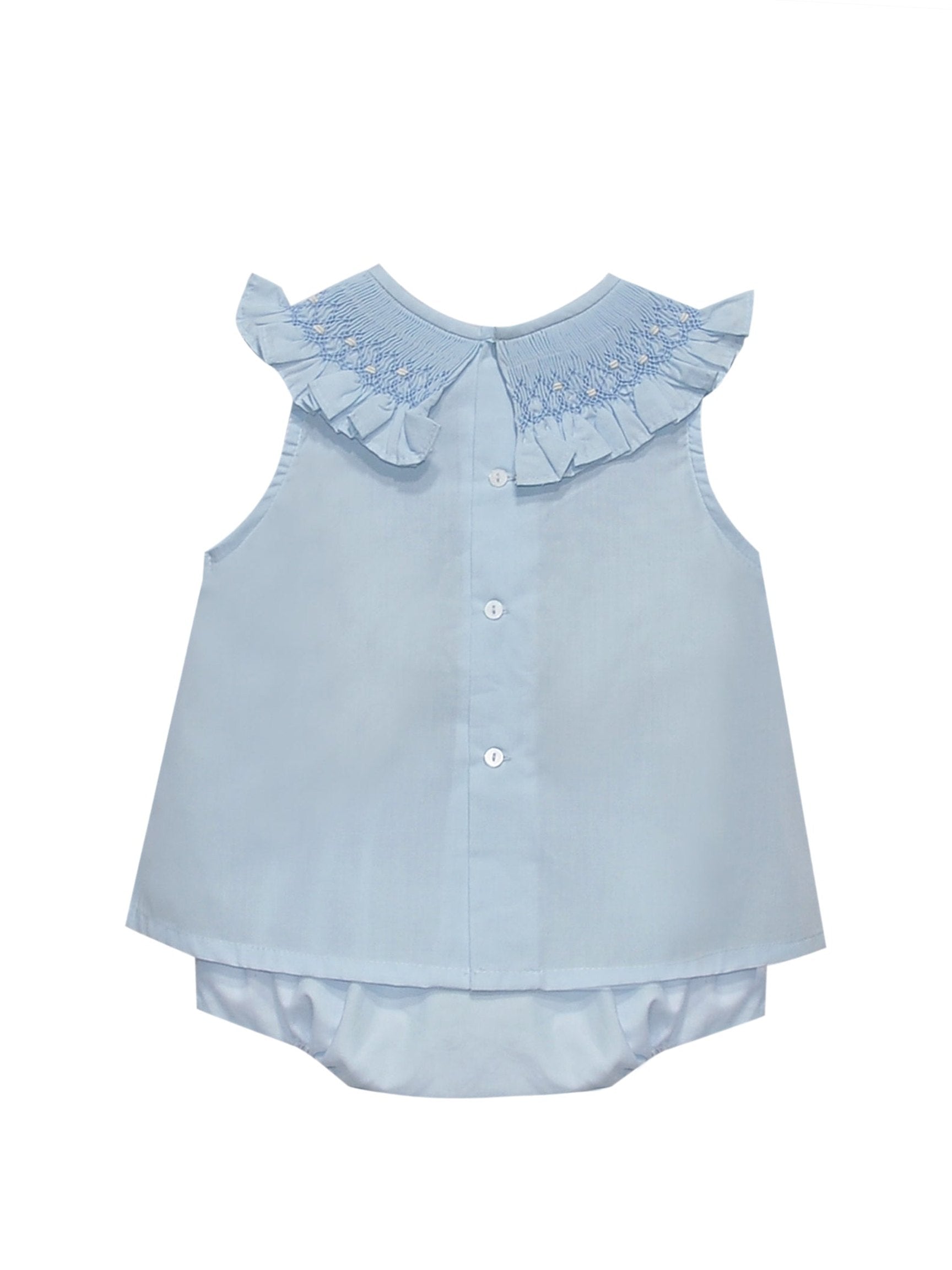 Blue Zadie Bloomer Set