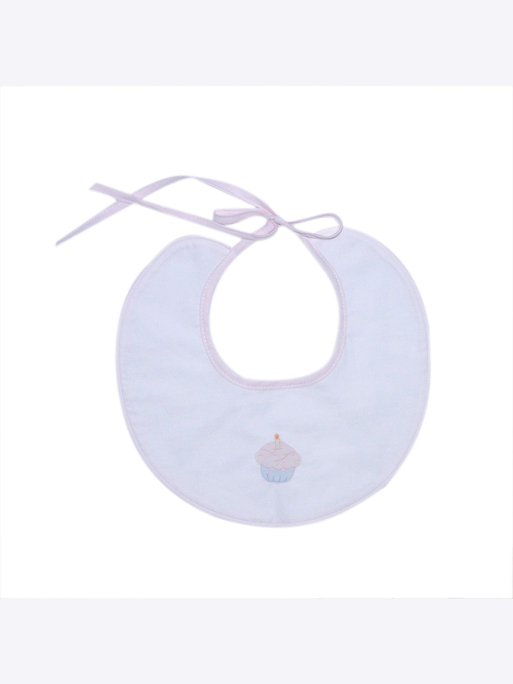 PRE-ORDER Bib- Pink Cupcake