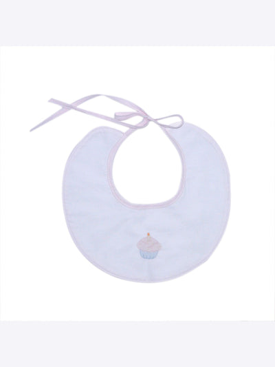 PRE-ORDER Bib- Pink Cupcake