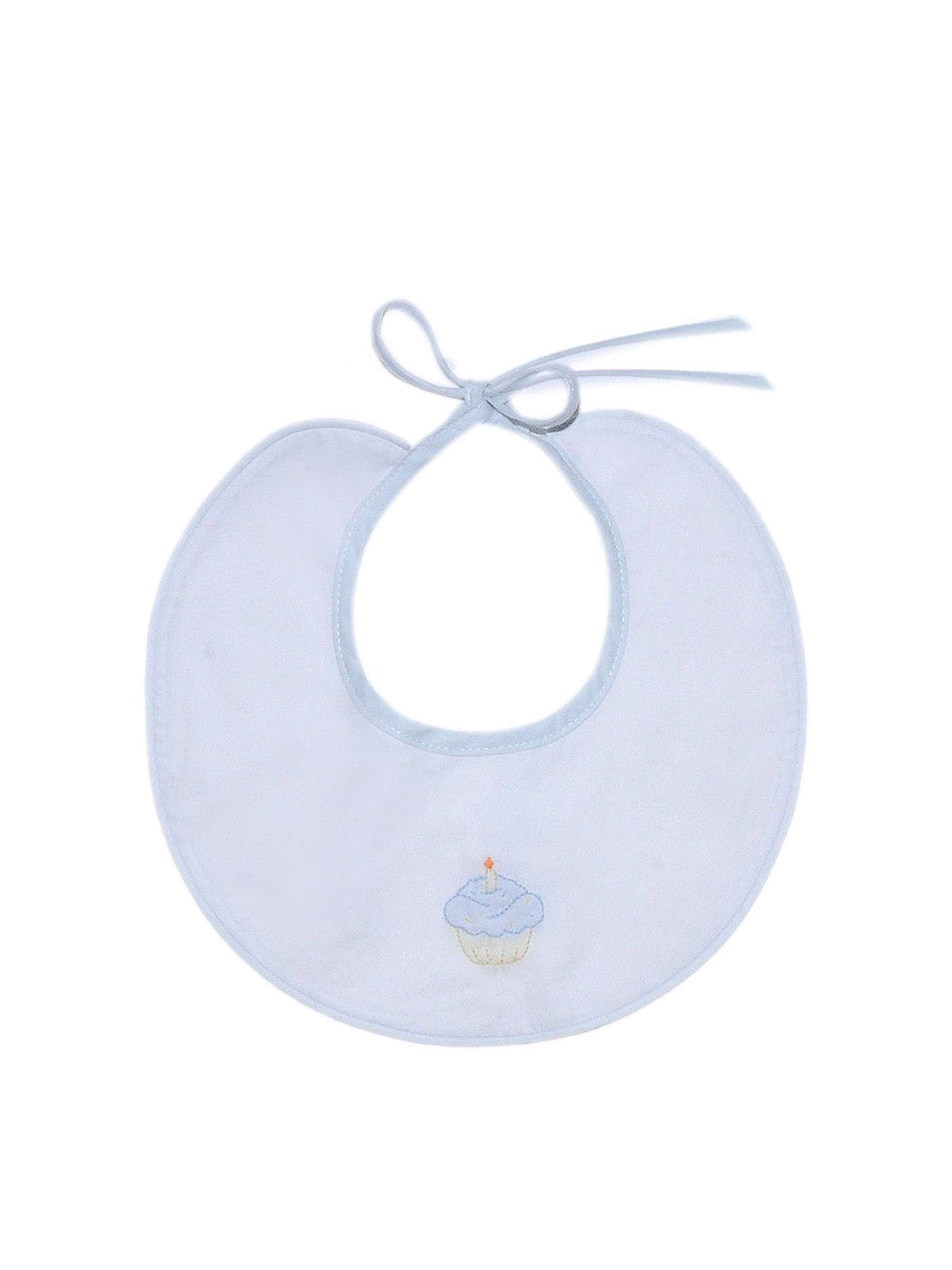 PRE-ORDER Bib- Blue Cupcake