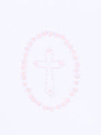 Blessed Embroidered Receiving Blanket - Posh Tots Children's Boutique