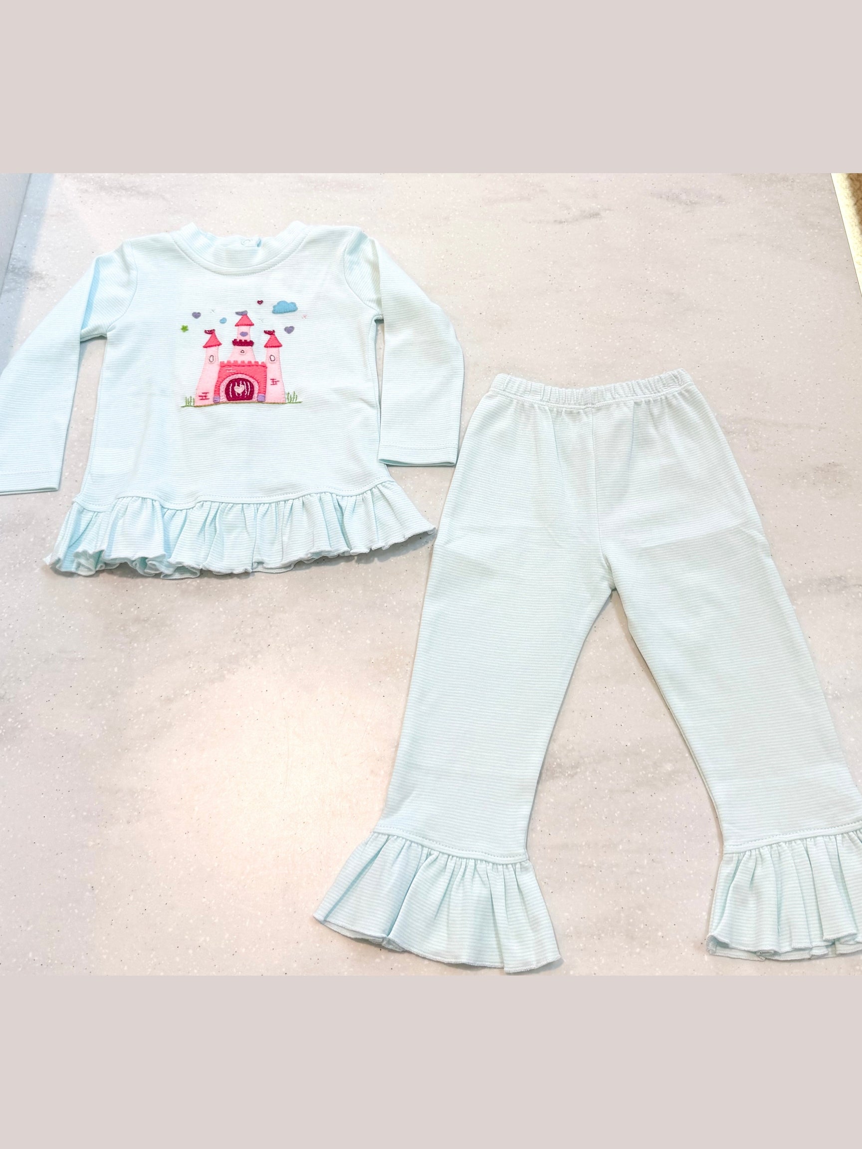 Storybook Applique Pants Set