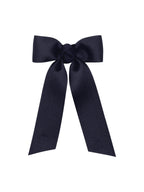 Tiny Grosgrain Bowtie with Knot Wrap and Streamer Tails
