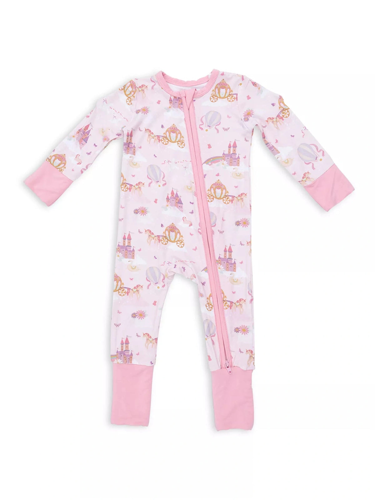 Princess Unicorns and Castle - Convertible Romper