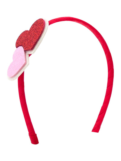 Glitter Heart Headband