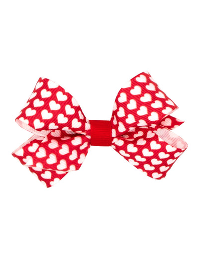 Red Heart Printed Grosgrain Bow
