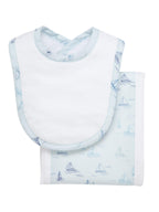 Drooler Bib & Burp Set