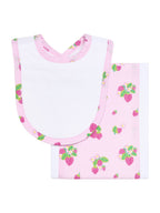 Drooler Bib & Burp Set - Posh Tots Children's Boutique