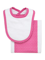Drooler Bib & Burp Set