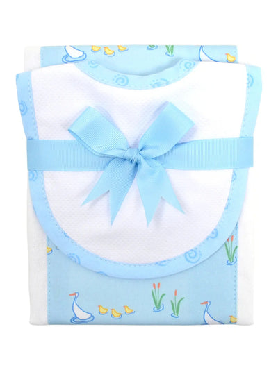 Burp & Drooler Bib Set - Asst'd Designs