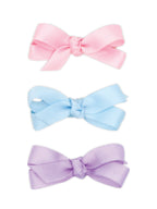 3-Pack Baby Satin Bows