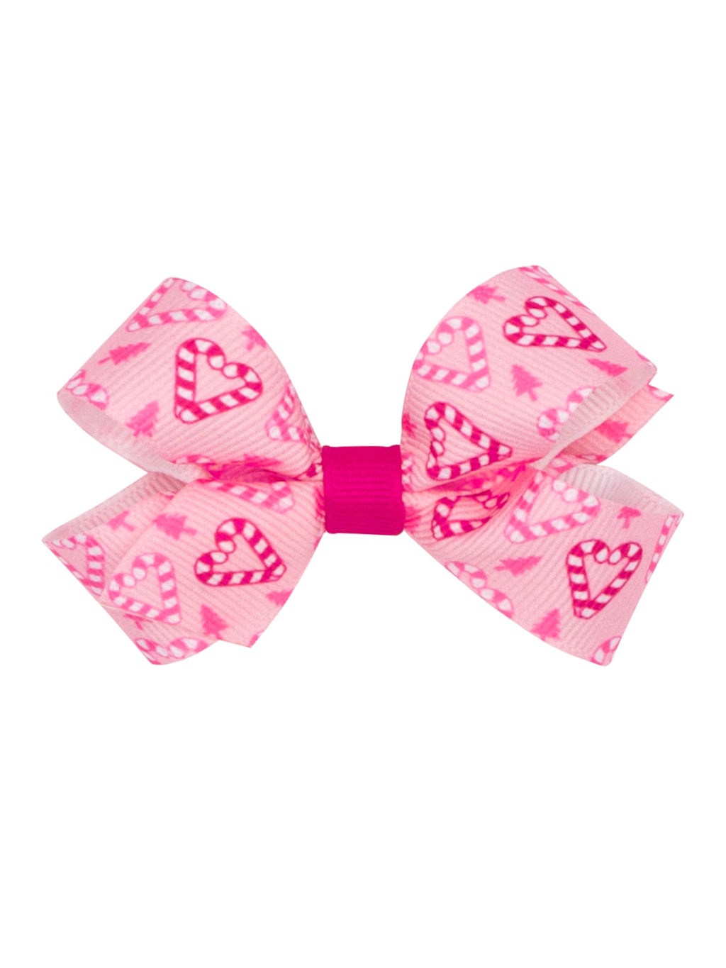 Grosgrain Print Hair Bows - Christmas