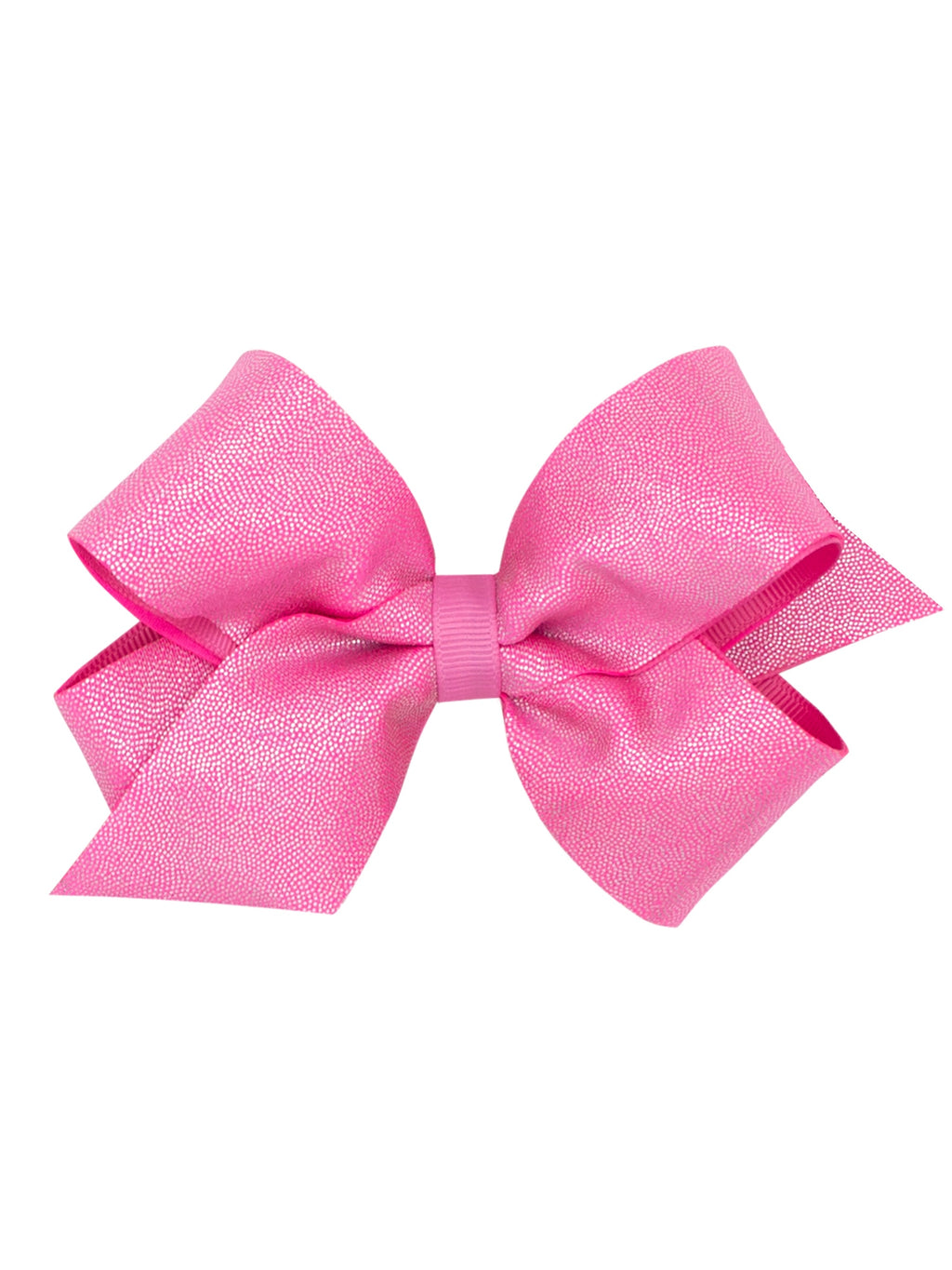 Mirror Dot and Grosgrain Overlay Hair Bow