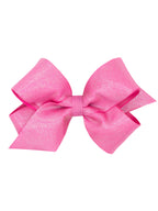 Mirror Dot and Grosgrain Overlay Hair Bow