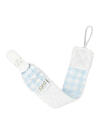 Paty Gingham Pacifier Clip