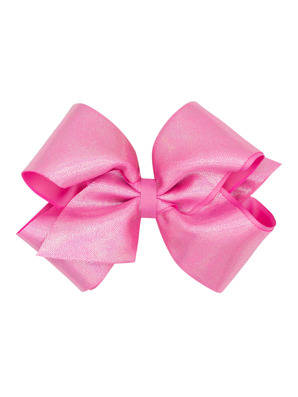 Mirror Dot and Grosgrain Overlay Hair Bow
