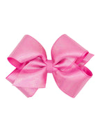 Mirror Dot and Grosgrain Overlay Hair Bow