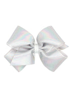 Mirror Dot and Grosgrain Overlay Hair Bow