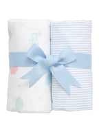Burp Cloths - Set of 2 - Posh Tots Children's Boutique
