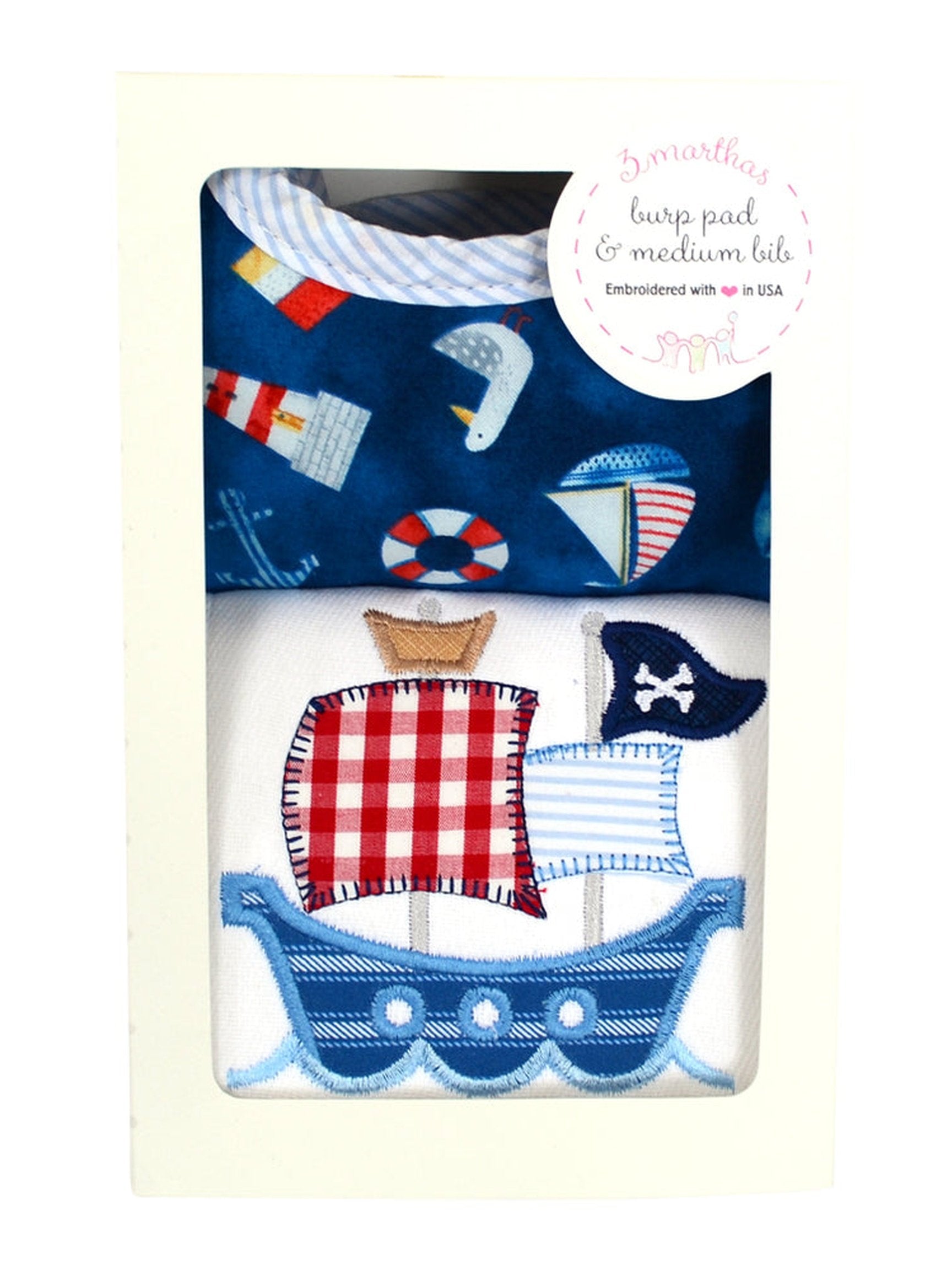 Bib/Burp Box Set - Asst'd Designs