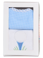 Basic Bib & Burp Boxed Set - Posh Tots Children's Boutique