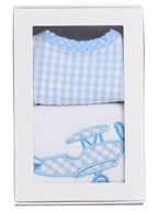 Basic Bib & Burp Boxed Set - Posh Tots Children's Boutique