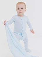 Pin Dot Blue Magnetic Modal Footie