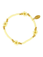 Tiny Daisies & Hearts Bracelet