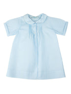Embroidered Collar Folded Daygown - Posh Tots Children's Boutique