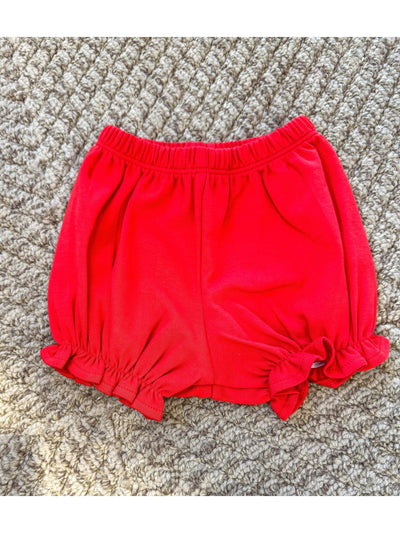 Girl Red Bloomers