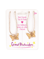 BFF Butterfly Share & Tear Necklaces