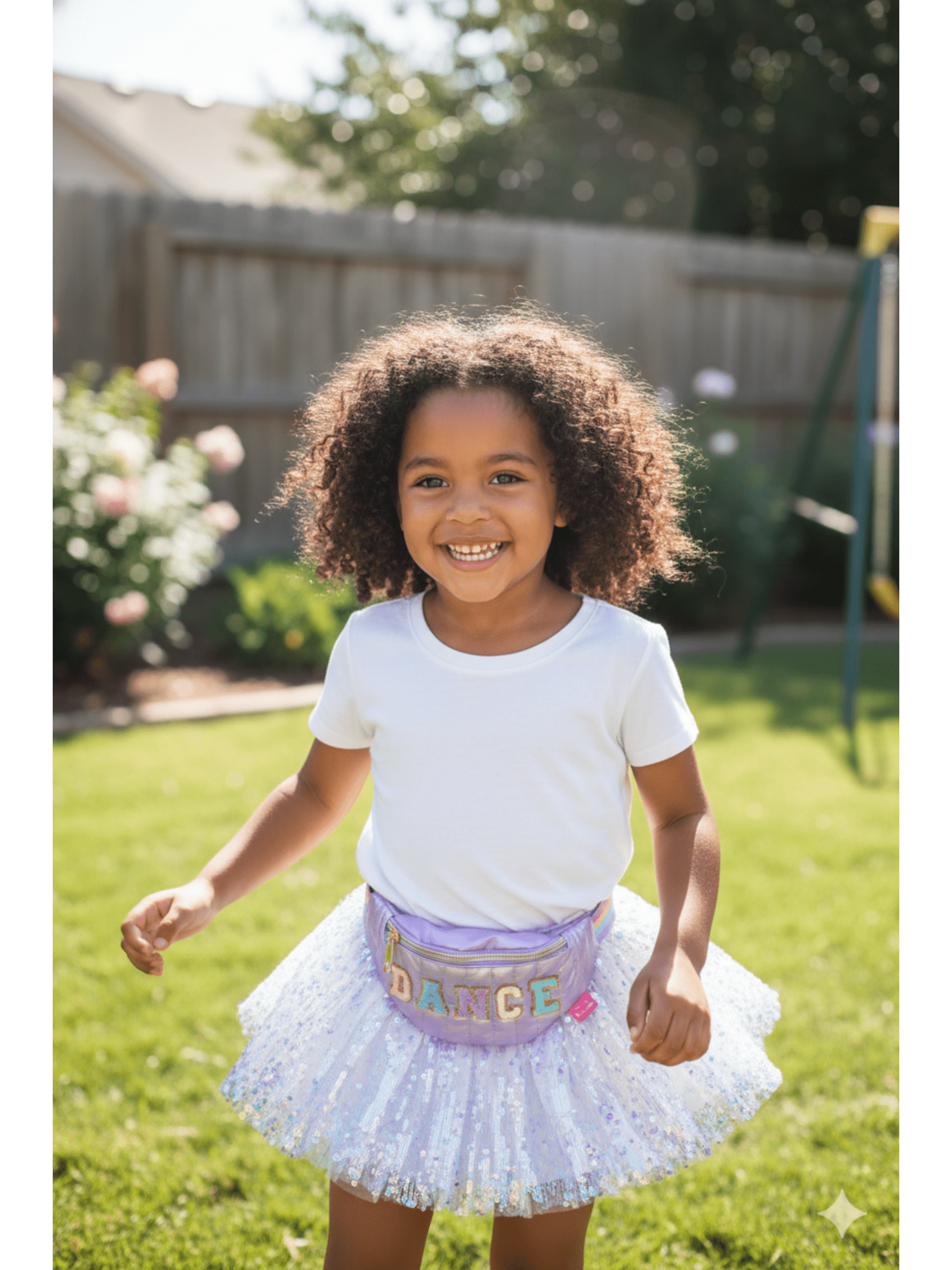 DANCE Fanny Pack, Lilac - Posh Tots Children's Boutique