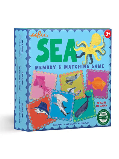 Sea Little Square Memory & Matching Game
