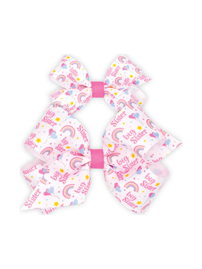 2pk Little/Big Sister Bows